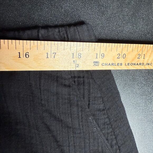 EILEEN FISHER Large Organic Cotton Gauze Pocket Skirt Quiet Luxury Minimalist - Picture 3 of 11